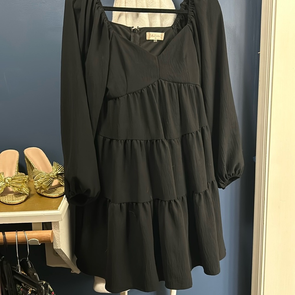 altard state size xs black dress